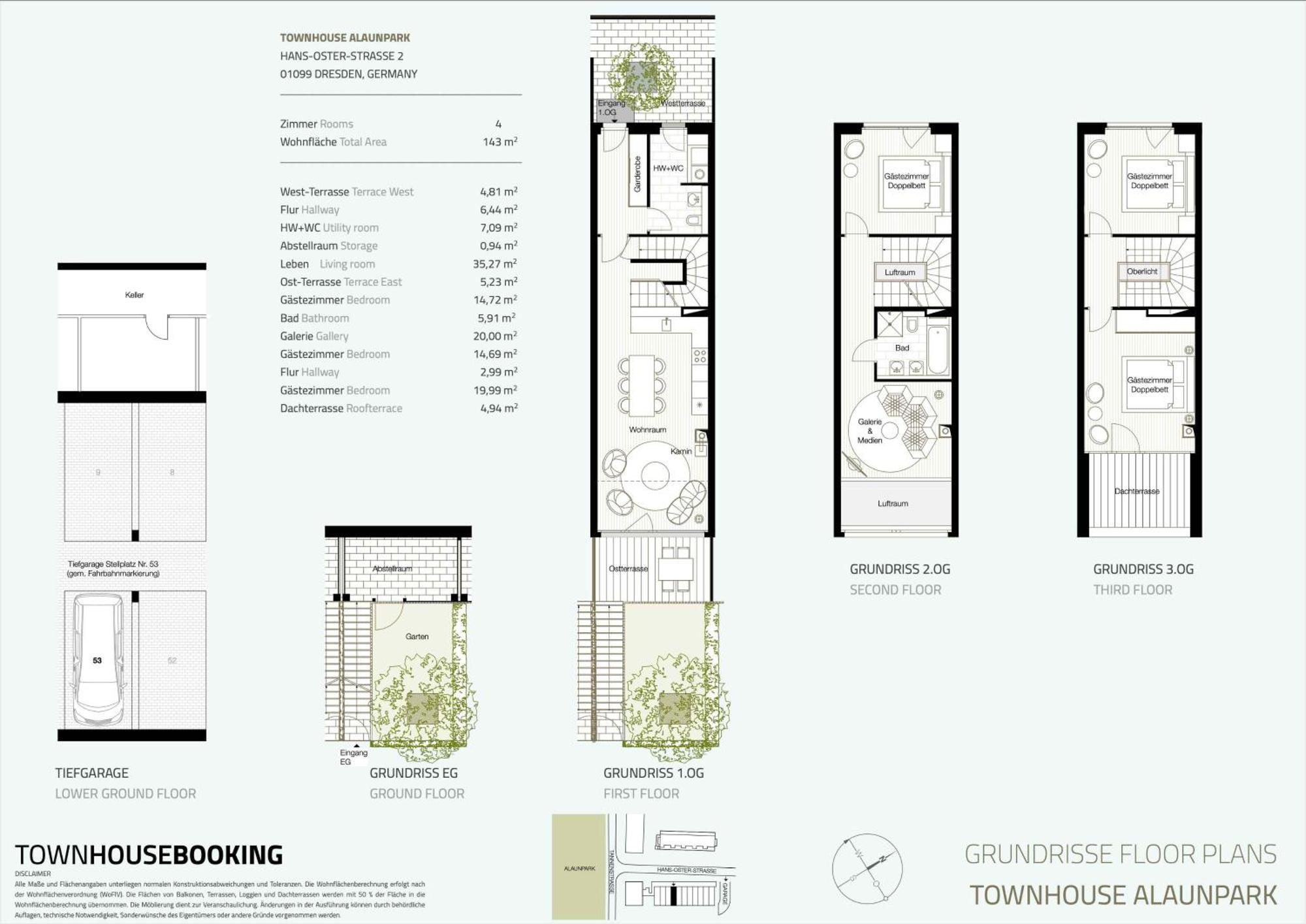 Townhouse Alaunpark Villa Dresden Exterior photo